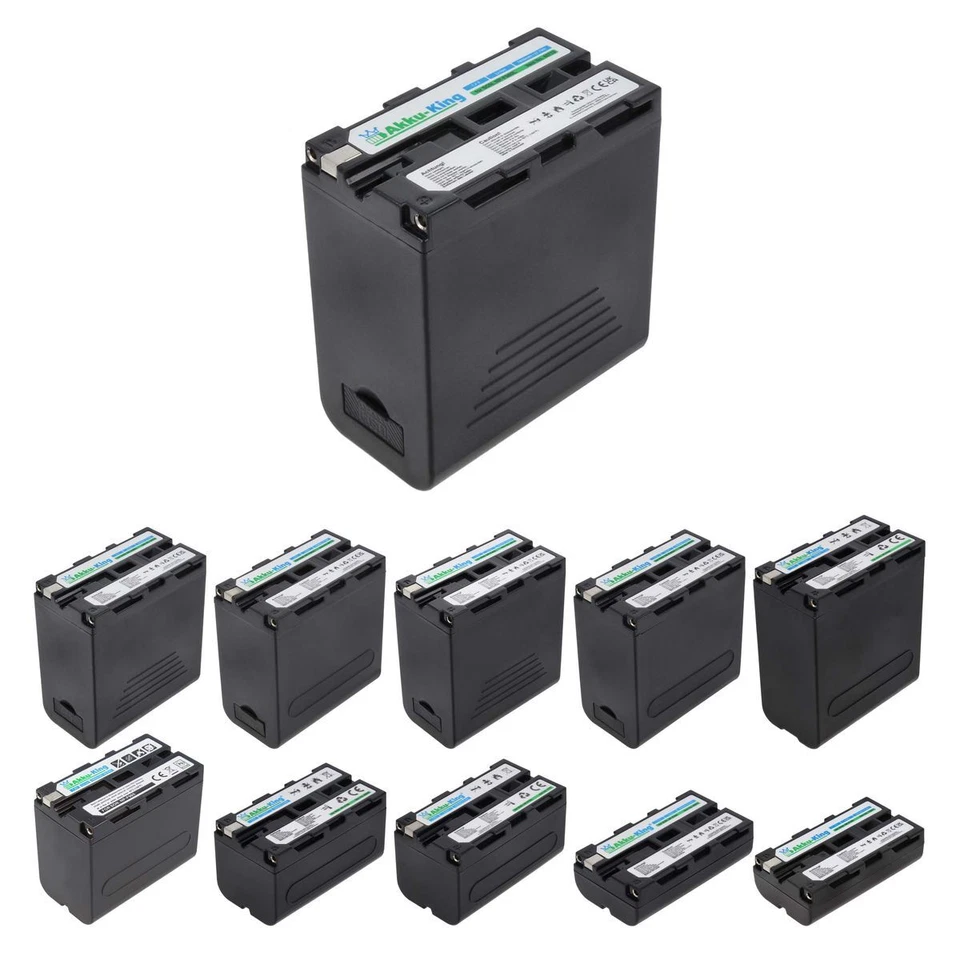 Akku-King für Sony NP-F990 NP-F980 NP-F970 NP-F960 NP-F750 NP-F550