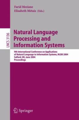 Natural Language Processing and Information Systems : 9th International Confe...
