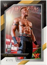 2022 Panini WWE NXT 2.0 Black & Gold Edris Enofe Rookie Parallel Card #82 /75