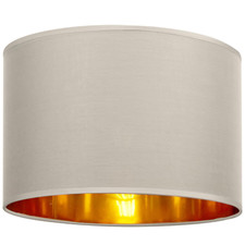 Modern Fabric Light Shade Table Lamp Shade Pendant Light Fitting  Easy Fit Drum