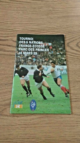 France v Scotland Rugby Union Programmes 1959 - 2015 - Picture 23 of 40