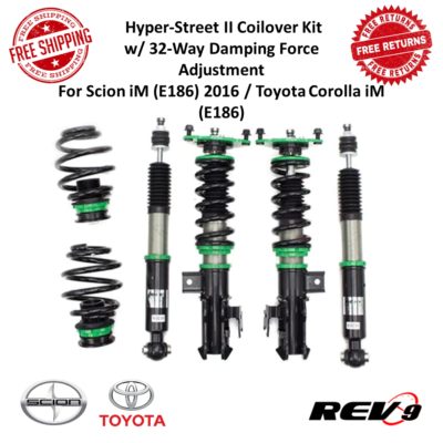REV9 Hyper-Street II Coilover Kit w/ 32-Way Damping For Scion