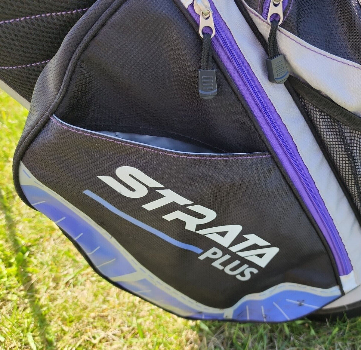 Callaway Strata Plus 7-Way Golf Stand Carry Bag - Black