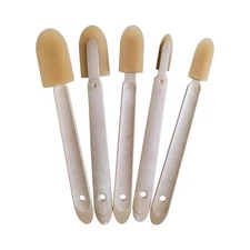 Caulk Smoothing Tool Set, Assorted 5 Sizes Spatula, Silicone Caulking Finisher