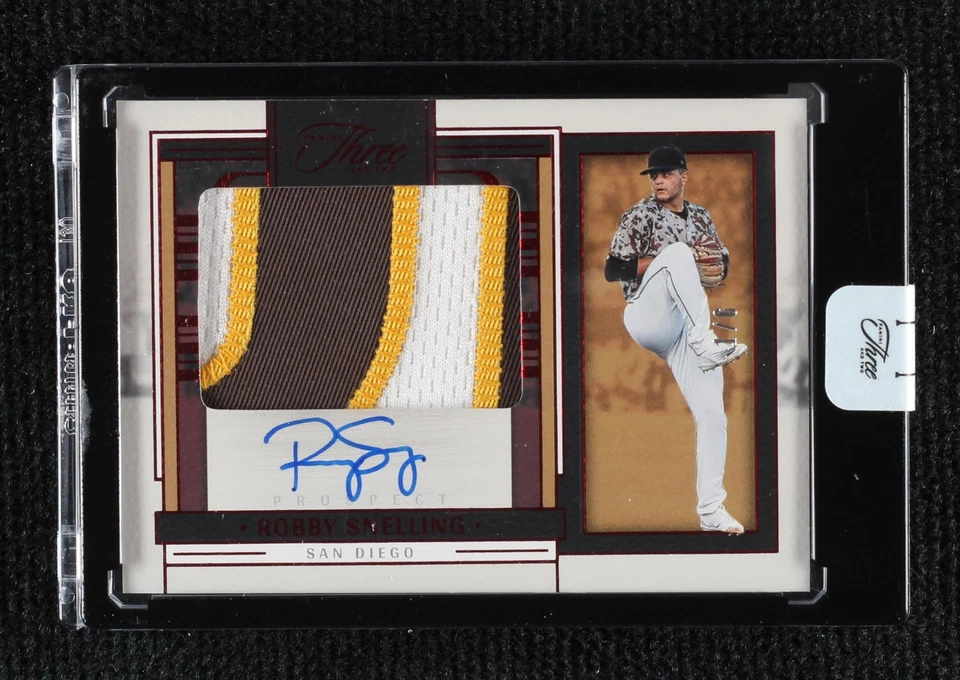 2024 Panini Three and Two - Robby Snelling #PJA-RN