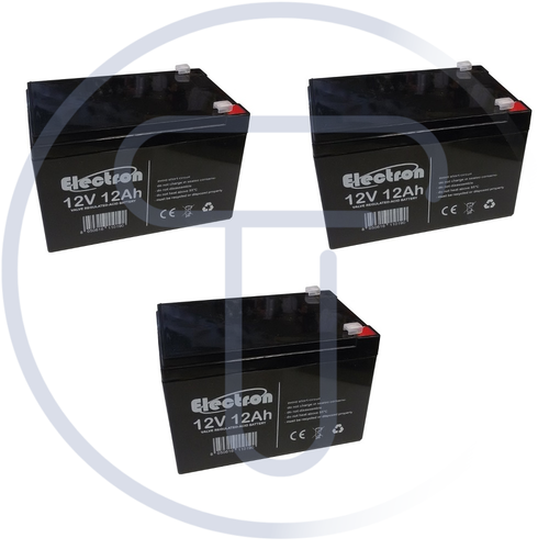 BATTERIA AL PIOMBO ZENITH BICI ELETTRICA 12V 24AH 20H 181 X 67 X 187 - Foto 10