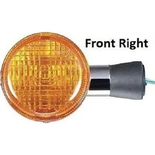 2FastMoto Front Right Turn Signal DOT for Honda  33400-mbh-672 / 25-1251