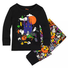 Disney Mickey Mouse and Friends Halloween Baby Pajamas Size 9-12 Months - New
