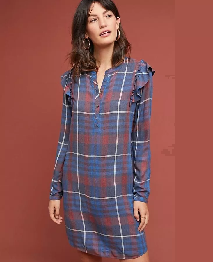Anthropologie shirt dress new arrivals