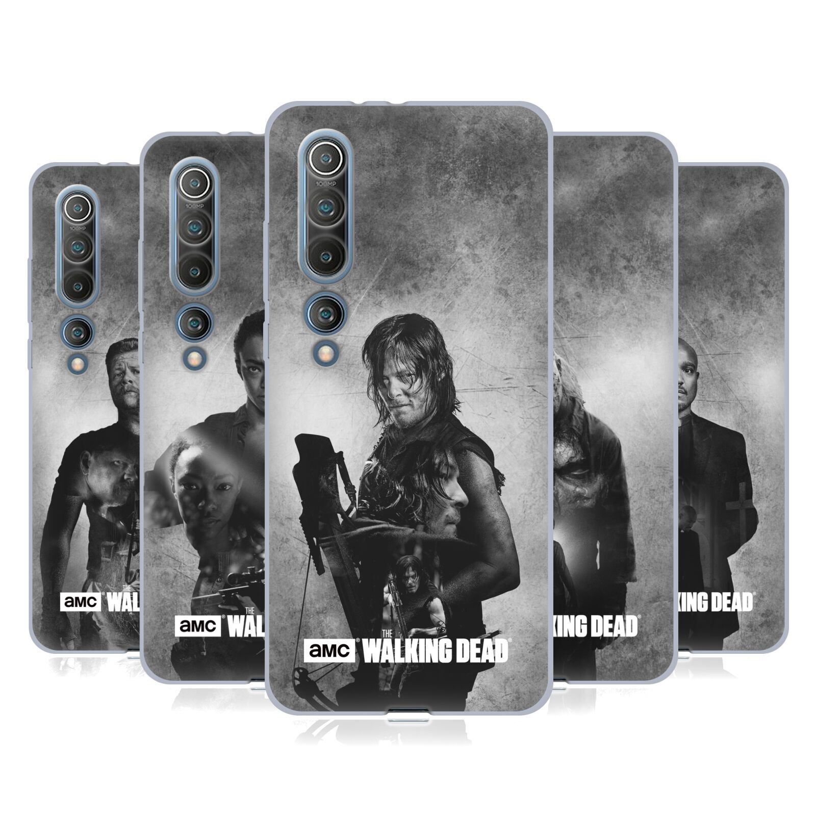 OFFICIAL AMC THE WALKING DEAD DOUBLE EXPOSURE SOFT GEL CASE FOR XIAOMI PHONES