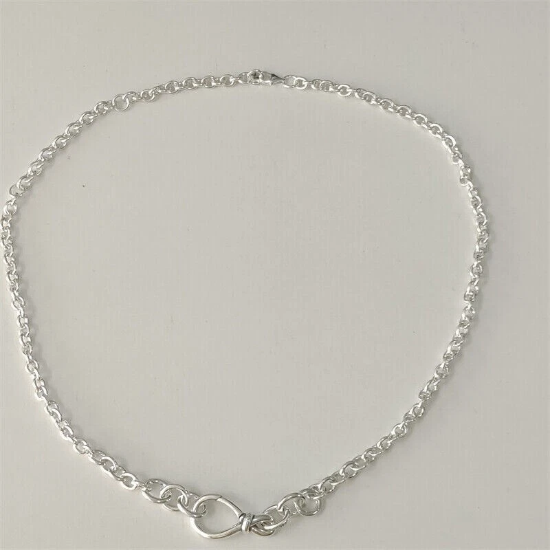PANDORA NECKLACE CHUNKY INFINITY KNOT CHAIN eBay