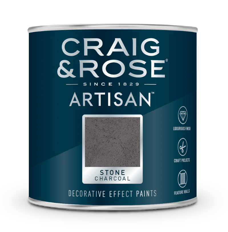 Craig & Rose Artisan Stone Effect Charcoal 2.5L