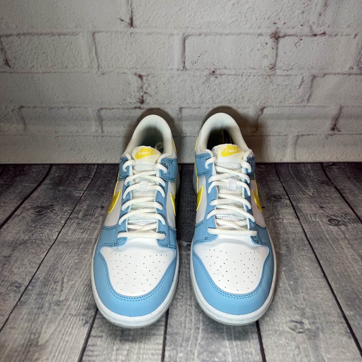 Nike Dunk Low Homer Simpson Blue Yellow Shoes DX3382-400 Nike Dunk Low Homer Simpson Blue Yellow Shoes DX3382-400