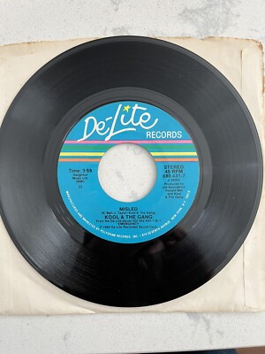 Kool & The Gang  Misled  Vinyl 45 De-Lite Records VG+ Cond 1984