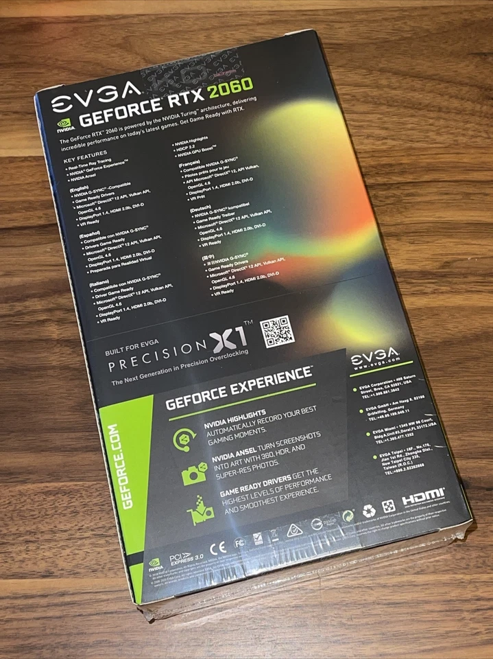 NEW EVGA GeForce RTX 2060 KO ULTRA GAMING 6 GB GDDR6 PCI Express 3.0 GPU SEALED - Image 2 of 4