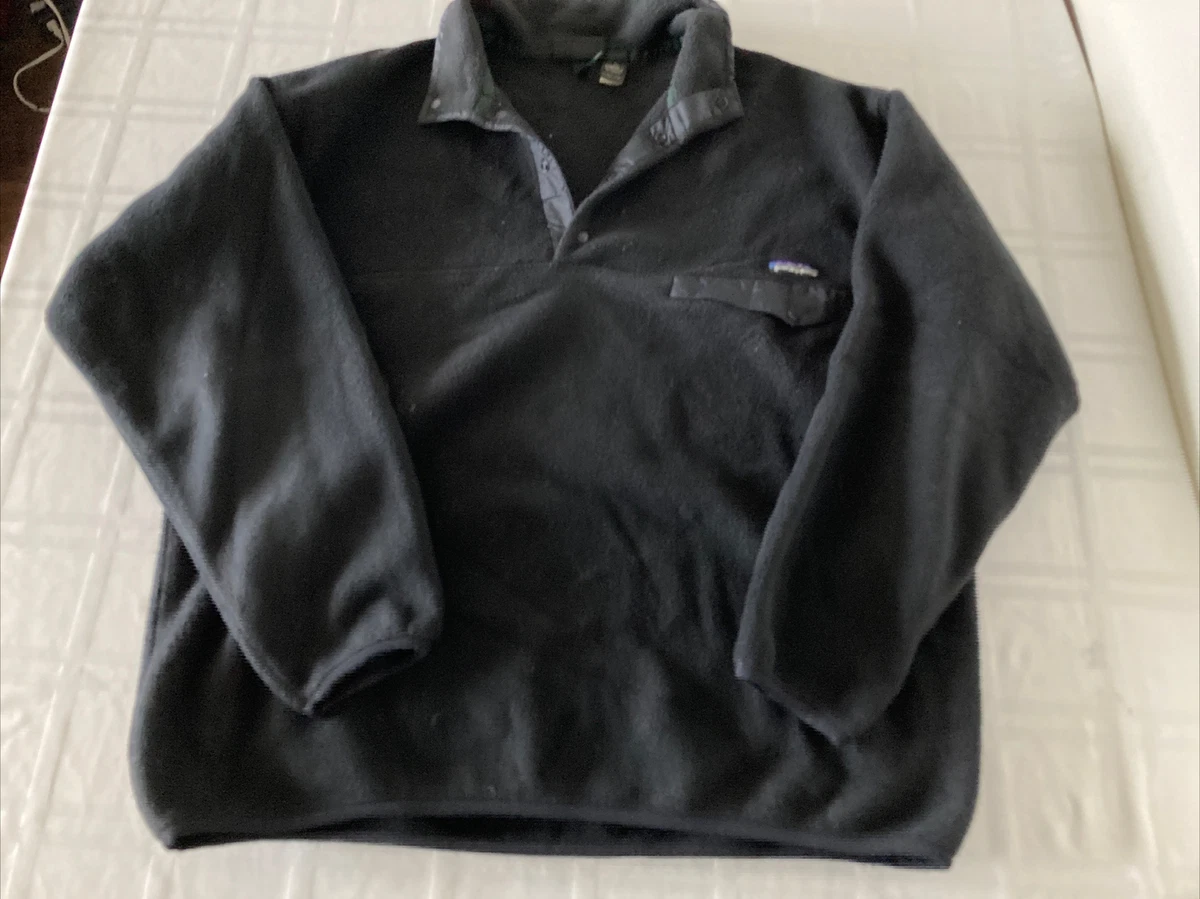 Mens black patagonia pullover cheap