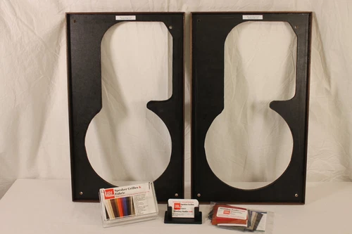 2 New JBL L100 Walnut Cluster Style Frames  FREE Cheesecloth & Glue