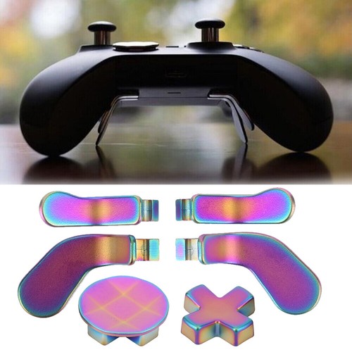 6pcs Metal Controller Component Set with 4 Paddles 2 D-pad for Xbox One Elite 2 - Picture 3 of 12