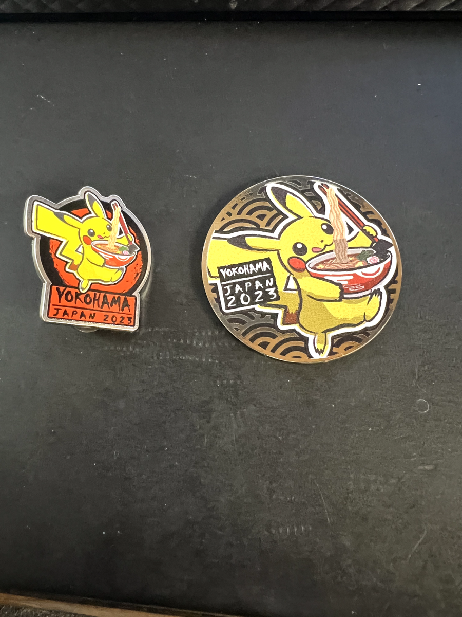 2023 Pokemon World Championship Yokohama Japan Pikachu Pin