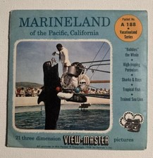 View-Master MARINELAND OF THE PACIFIC - A188 - 3 Reel Set Booklet V2