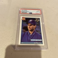 1991 Topps Desert Shield #292 Bud Black PSA 8 Toronto Blue Jays AUTHENTIC