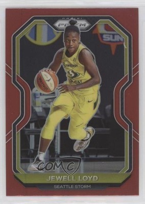 2021 Panini Prizm WNBA Red Prizm 86/299 Jewell Loyd #2 0o6v
