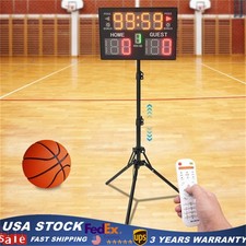 Electronic Digital Portable Tabletop Scoreboard Indoor  Outdoor Game Scoreboard