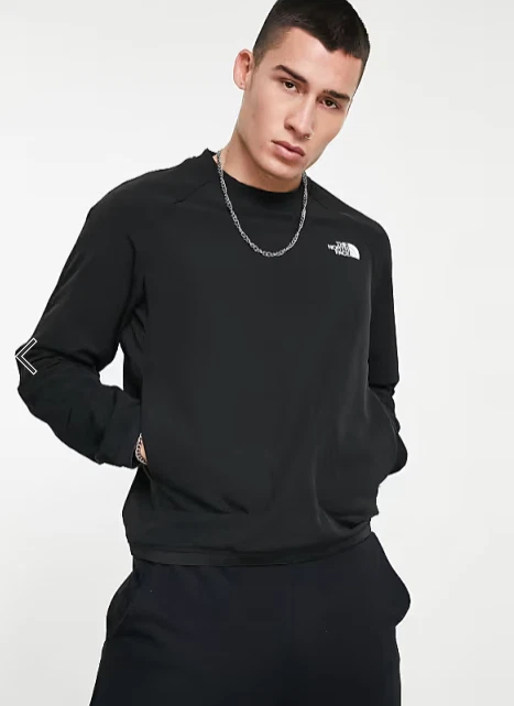 Mens The North Face Tekware Crew Neck Sweater Long Sleeve Jacket Coat NF New