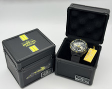 Invicta Men's Watch Coalition Forces Compass Black Dial Nylon Strap 49509 New
