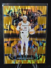 Arike Ogunbowale #45 #1/10 2024 Select WNBA Concourse Gold Falsh Prizm W0215A