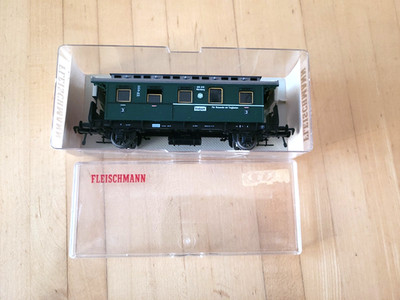 Fleischmann 5067 HO Scale 3rd Class Carriage DRG - New