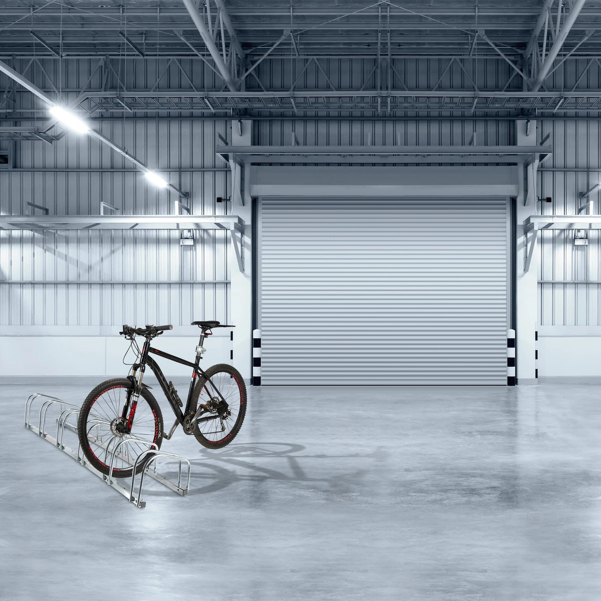 Fahrradständer Fahrradparkplatz Bodenständer Radaufsteller witterungsbeständig