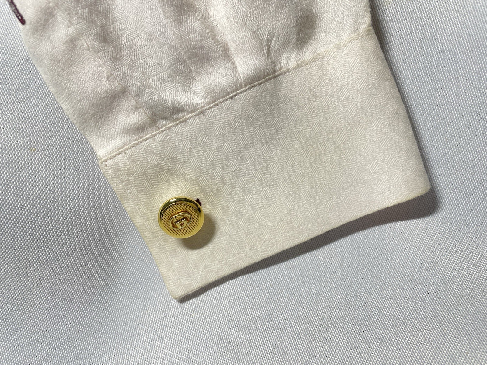 Auth Beautiful GUCCI Interlocking G double G Vint… - image 18