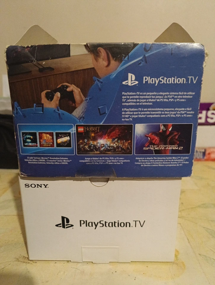 Sony Playstation TV (Ps Vita , Ps3 , Ps4 Probable Ps5) Avec Boîte , Notice , Pub, photo 3 sur 5