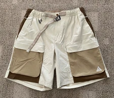 Nike ACG Cargo Shorts Smith Summit HV0593-229 Khaki Tan $130 Men's Size Large