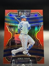 Panini 2020 Select Jorge Soler Kansas City Royals #73 Red Prizm /199