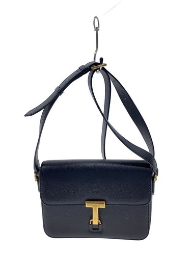 TOM FORD Shoulder bag leather Black Used