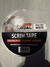 Soudal Professional Plasterboard Jointing Scrim Tape White - 48mm x 90m UK