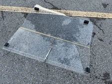 Dot clear flip windshield and wiper for ICON OR ADVANCED EV GOLF CART