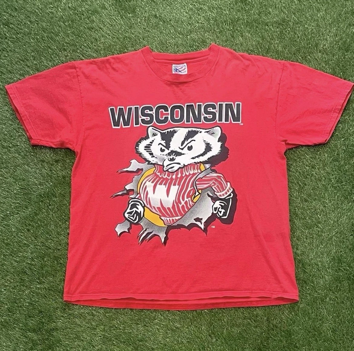 vintage wisconsin shirt products for sale | eBay