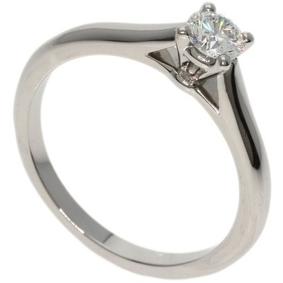 Cartier Solitär Diamant # 48 Ring Platin PT950 Damen [gebraucht]