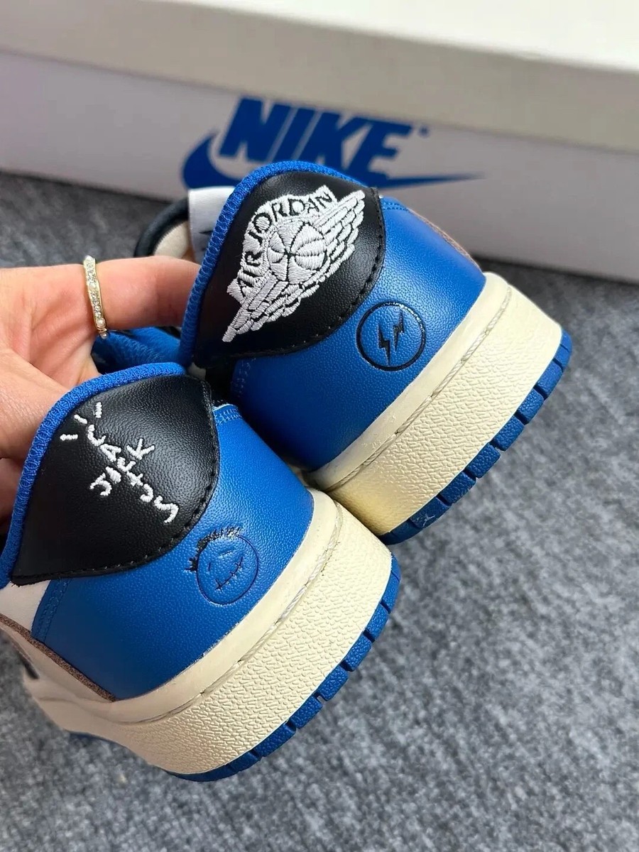 Size 8 - Jordan 1 Retro x Fragment Design x Travis Scott Low