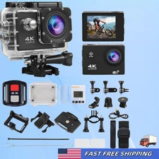 For Go Pro Wifi 4K Action Camera Sport Video Waterproof 1080P HD Cam 170° Remote