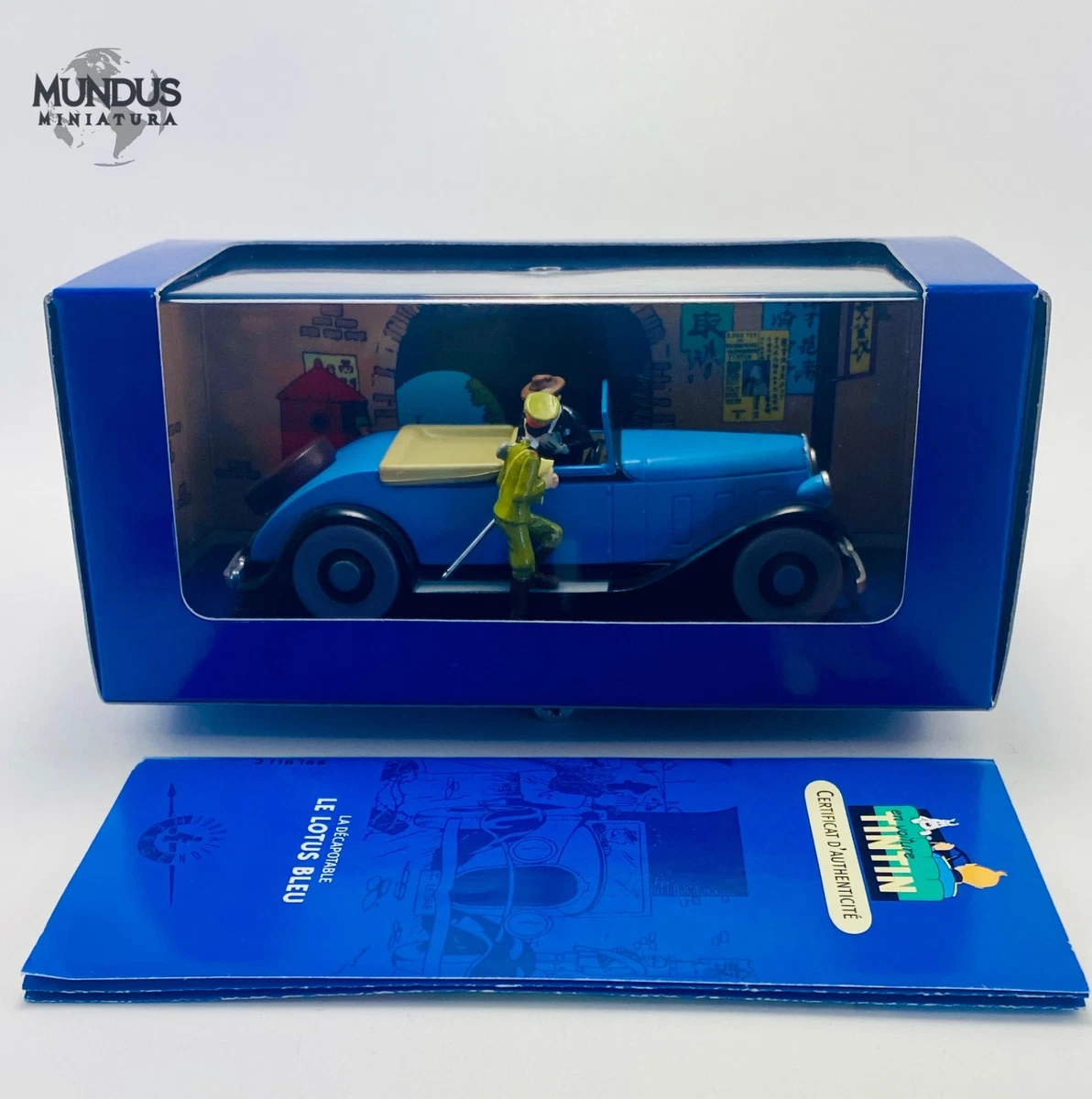 La voiture de Wang Jen-Ghié Le Lotus bleu