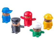 NEW in Box IKEA LILLABO People Figures Toddler Toy Train Set Characters Vintage