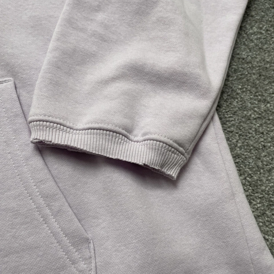 Женская толстовка с капюшоном North Face XL фиолетовый пуловер толстовка карман кенгуру логотип - Изображение 3 из 4