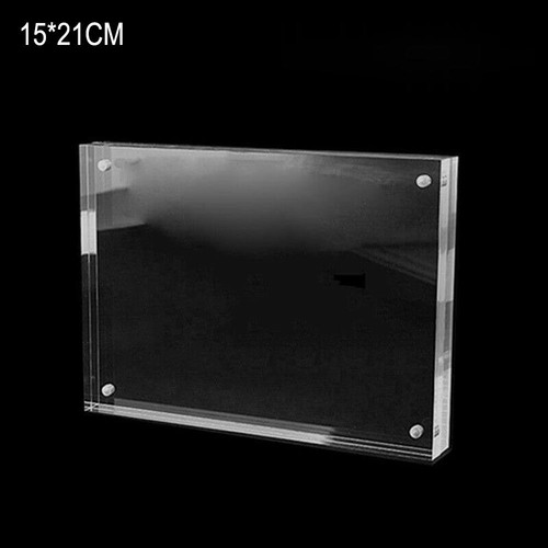 Showcase Your Photos Transparent Acrylic Picture Frame with Magnetic Stand - Picture 2 of 56