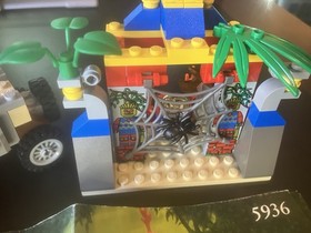 Lego Adventurers Jungle Spider&rsquo;s Secret 5936 Set 100% Complete With Manual 1999