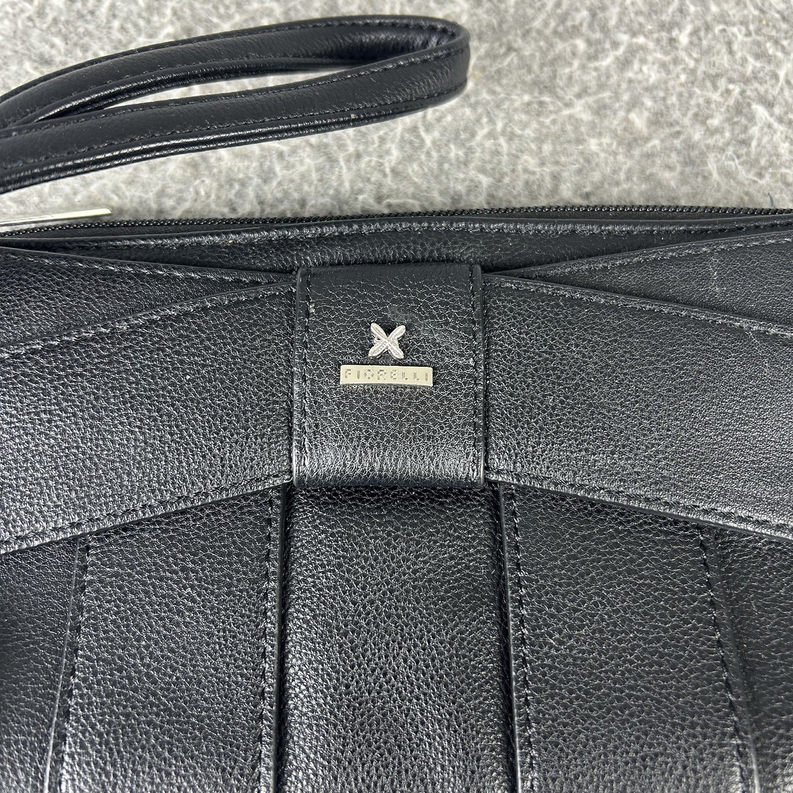 Fiorelli Wristlet Large Faux Leather Purse Womens Bag Black NEW RRP: £35 image 2