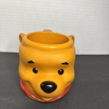 Vintage 3D Plastic Disney   Winnie The Pooh  Drinking Cup